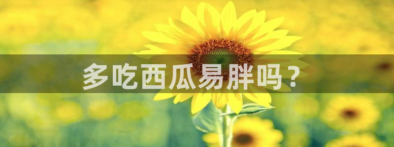 吃瓜新闻：多吃西瓜易胖吗？